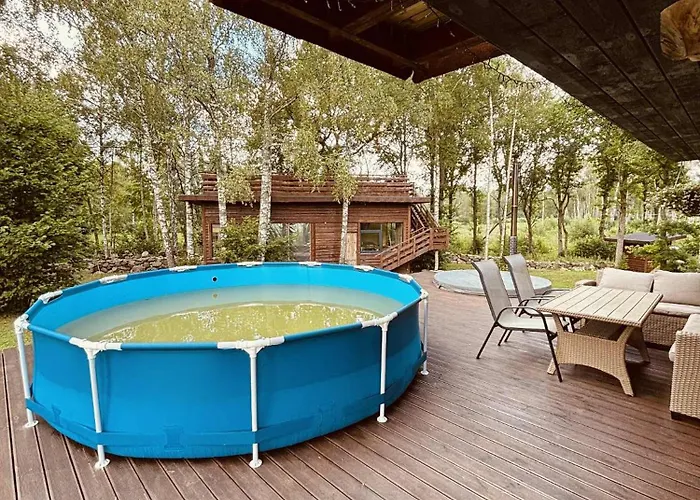 Lepikumaee With Sauna And Hot Tub For Up To 18 Persons Reina